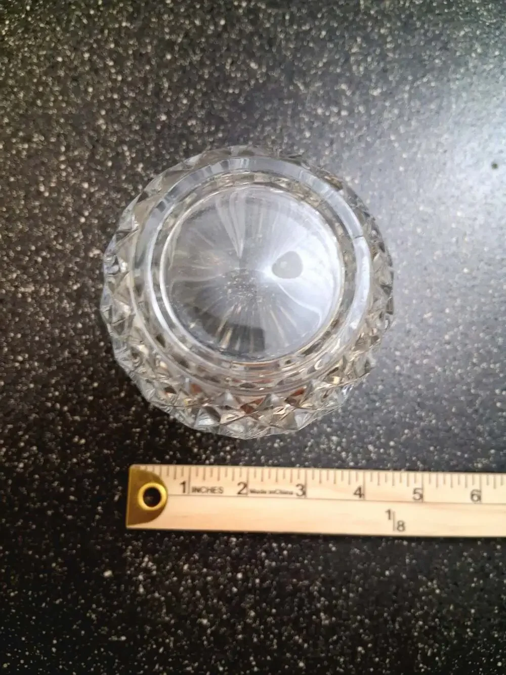 Cristal D'Arques Durand Longchamp Clear Diamond Cut Tumbler Glass